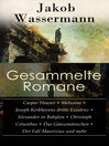 Cover image for Gesammelte Romane